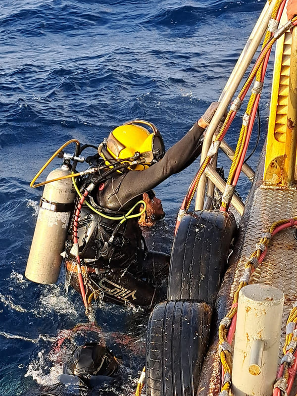 Reparación submarinos de barcos 